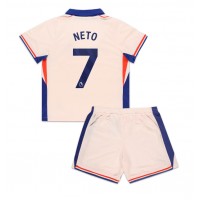 Camisa de time de futebol Chelsea Pedro Neto #7 Replicas 2º Equipamento Infantil 2024-25 Manga Curta (+ Calças curtas)